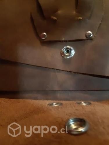 Cartera Artesanal de Cuero Impecable