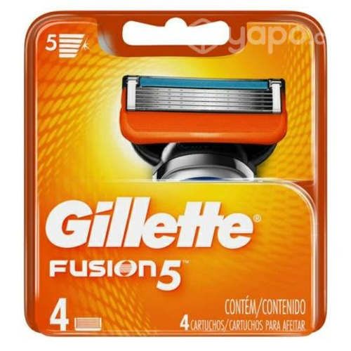 Repuestos Gillette Fusión 4 unidades