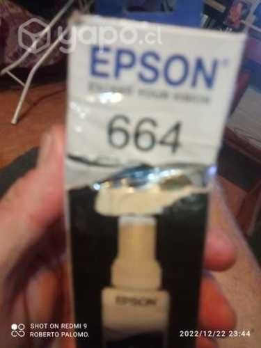 Tinta Epson 664 black original