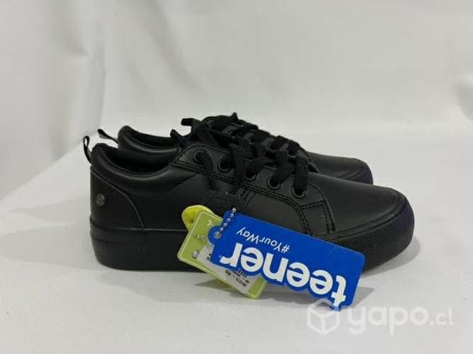 Zapato Zapatilla De Colegio 90% Cuero Teener N*35