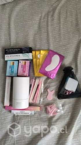 Materiales Lash lifting Lomansa Dlux