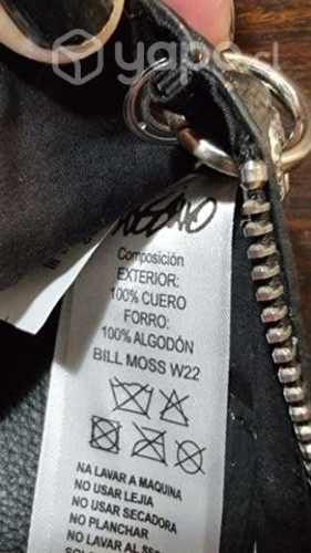 Billetera cuero larga con cierre mossimo nue