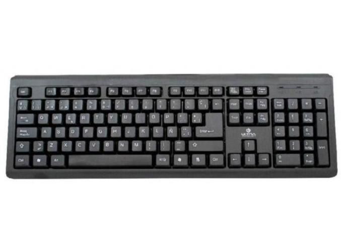 Teclado standard usb ultra diseño simple
