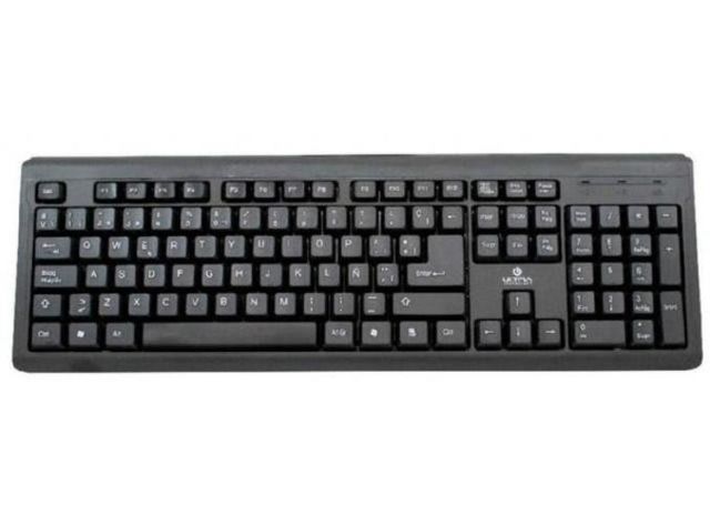 Teclado standard usb ultra diseño simple