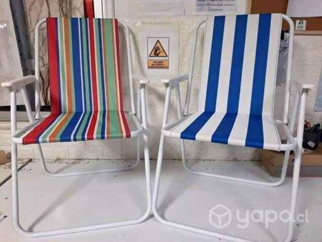 Silla Playa Camping Piscina Verano Plegables Color