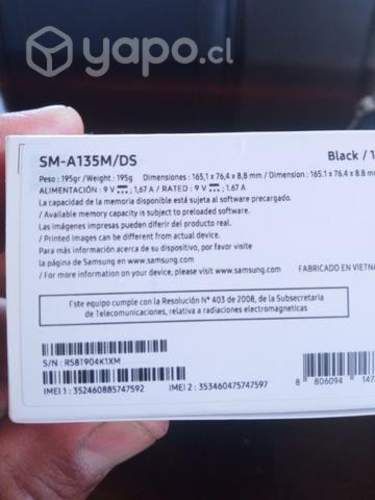 Celular Samsung galaxy A13