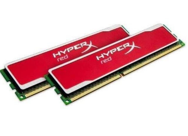 RAM (2 UN.) Kingston Hyperx Red 4gb 1600mhz Ddr3