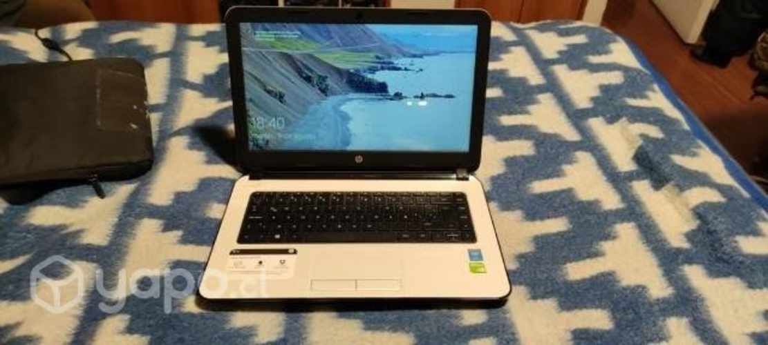 Notebook HP 14", i3, disco duro sólido