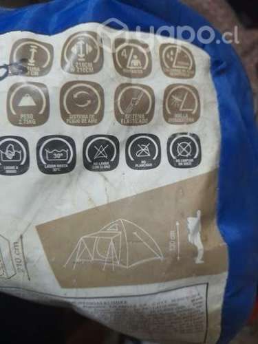 Carpa para 4 personas