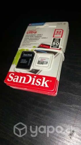 Tarjeta SD 32 gb sandisk