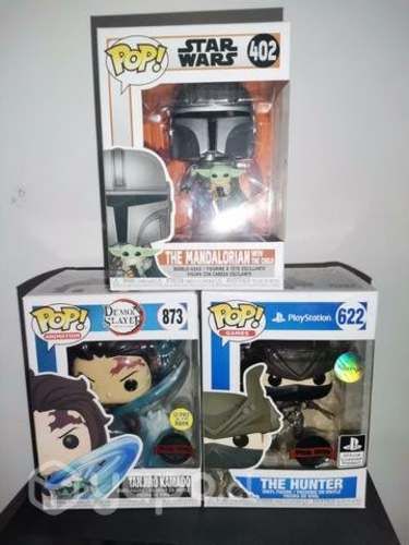 3 Funko pop