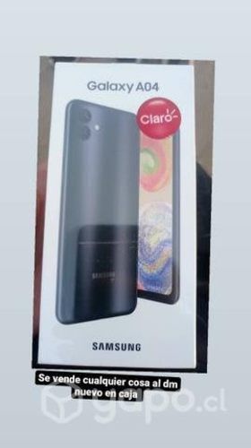 Galaxy A04 nuevo en caja