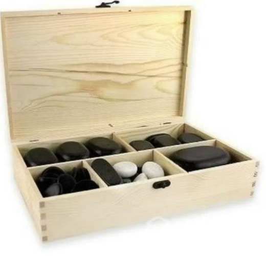 Set 60 de piedras basalto masajes