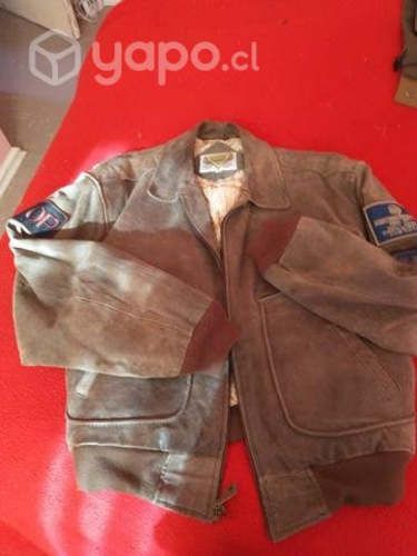 Chaqueta cuero hombre