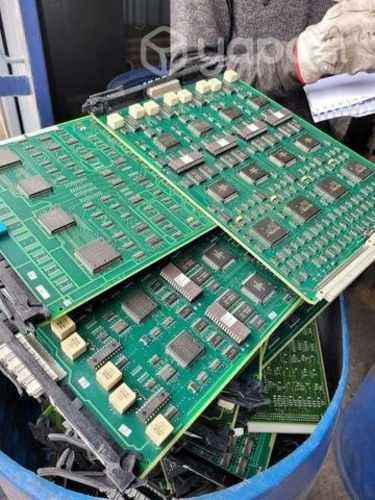Placas electrónicas en desuso