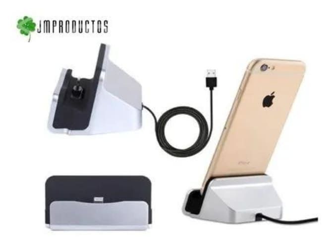 Cargador Dock De Carga Para Celular iPhone + ENVÍO