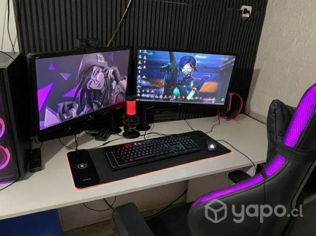 Pc gamer setup gamer