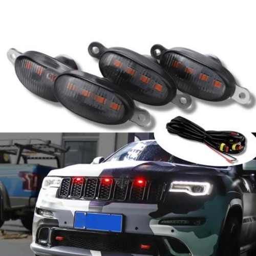 Luces Parrilla Delantera Led Impermeable Tipo Ford