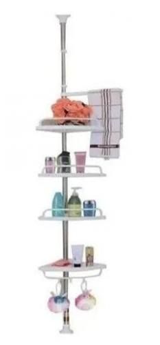 Organizador Esquinero De Ducha 4 Niveles Ajustable