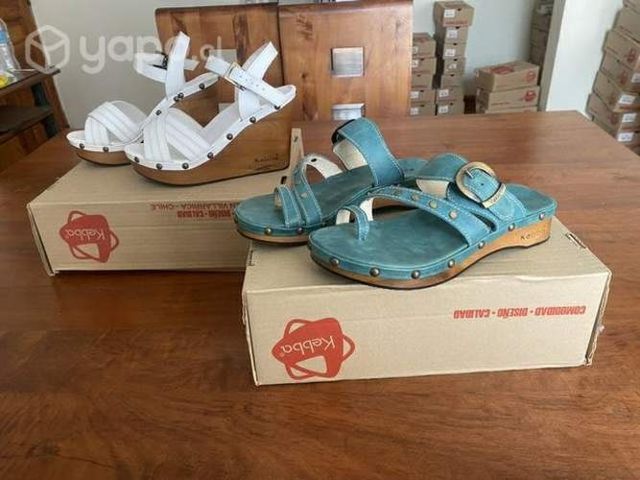 Sandalias de cuero kebba originales Nro 37