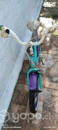 Bicicleta de niña impecable