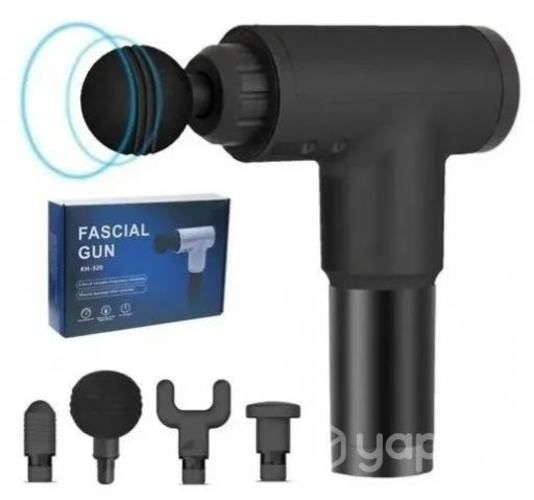 Pistola Para Masajes 6 Niveles + Accesorios