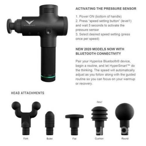 Pistola masajes hypervolt plus nueva
