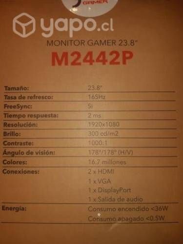 Monitor Gear Modelo: M2442