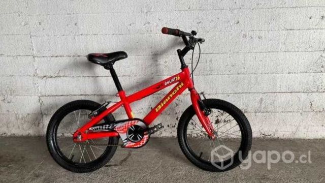 Bicicleta Bianchi Niño Golliat Aro 16