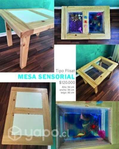 Mesa Sensorial y de exploración