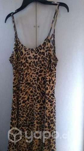 Vestido animal print