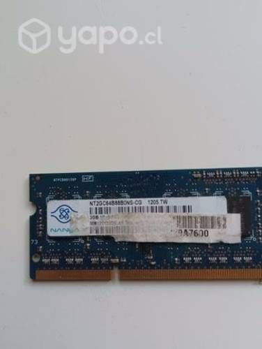 Memoria ram de 2gb
