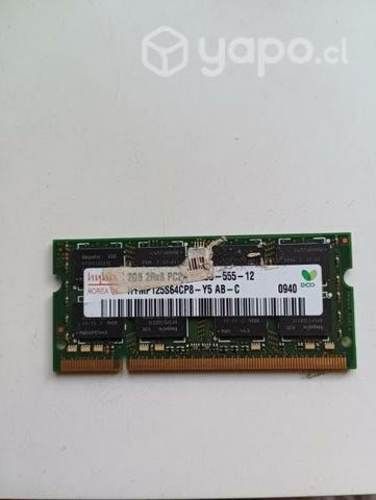 Memoria ram de 2gb