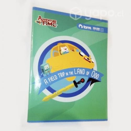 Cuaderno Hora de Aventuras College