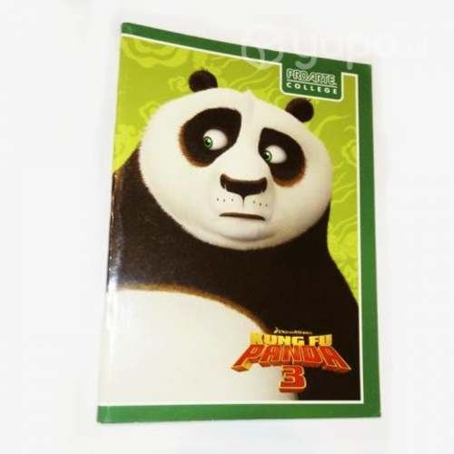 Cuaderno College Kunfu Panda