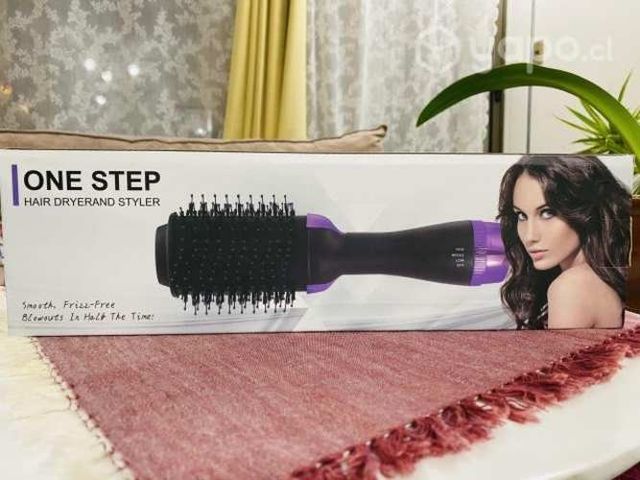 Cepillo secador, alisador en una pasada