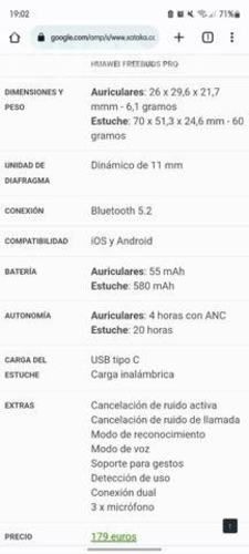 Huawei Free buds pro