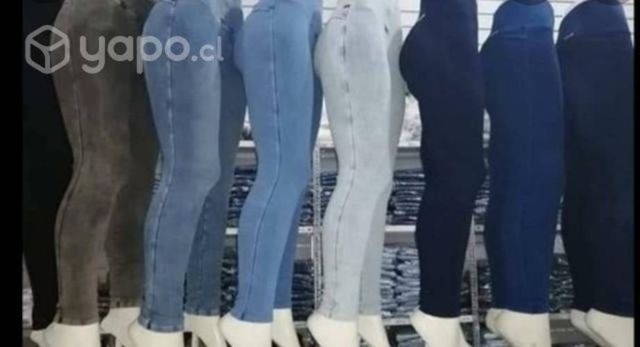 Lote de jeans fajeros peruanas con y sin bolsillo