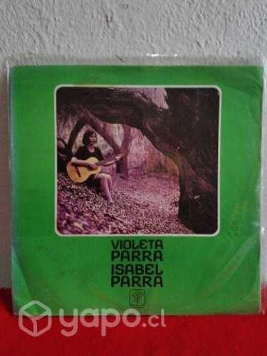 Vinilo. Isabel y Ángel Parra- Violeta Parra