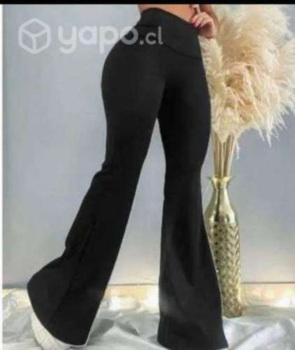 Calzas flare tela sofía