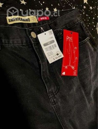 Jeans Wide Leg Americanino NUEVOS