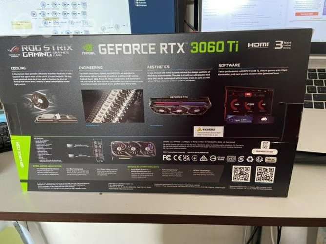 ASUS ROG STRIX GEFORCE RTX 3060Ti 8GB
