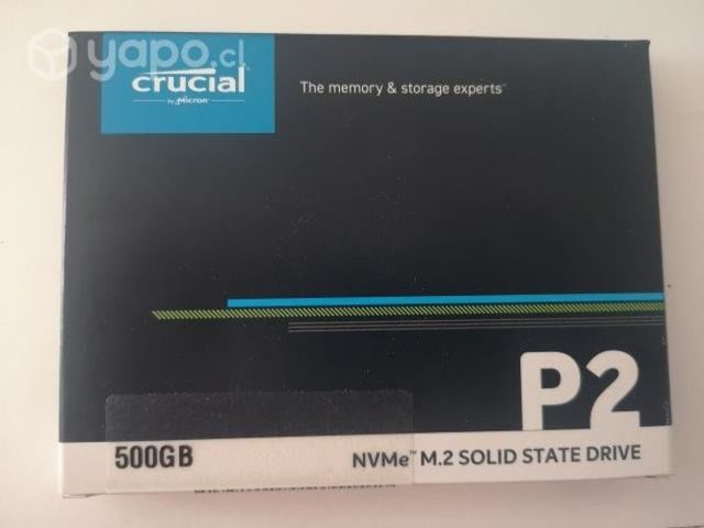 Crucial P2 500GB 3D NAND NVMe PCIe M.2 SSD
