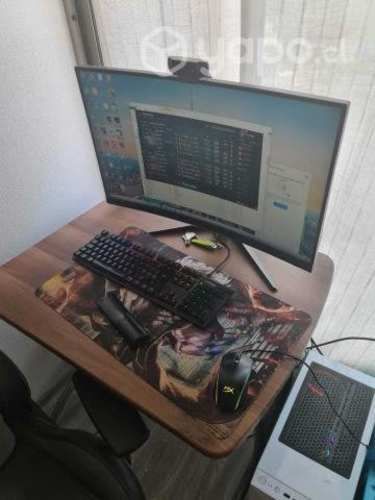 Pc Gamer + 2 Monitores Gamer + Silla Gamer