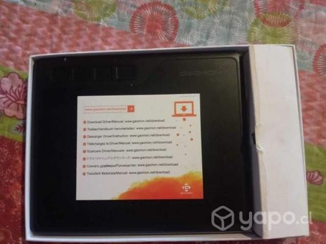 Tableta grafica para dibujo digital gaomon s620