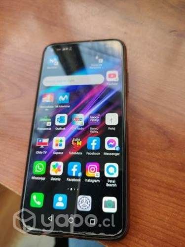 Huawei p 40 Lite con lámina carcasas