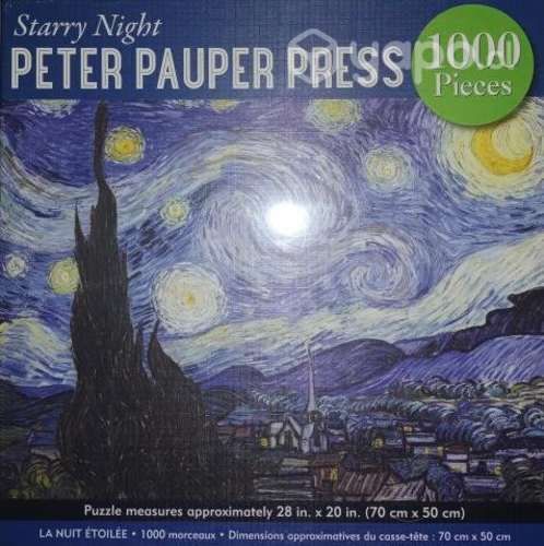 Puzzle 1000 Piezas Starry Night Van Gogh