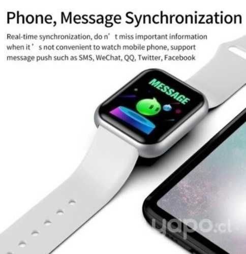 Reloj inteligente con 12 aplicaciones