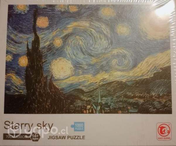 Puzzle 1000 Piezas Starry Night Van Gogh