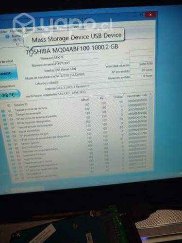 Discos 1 Tera como nuevos, pocas horas de uso